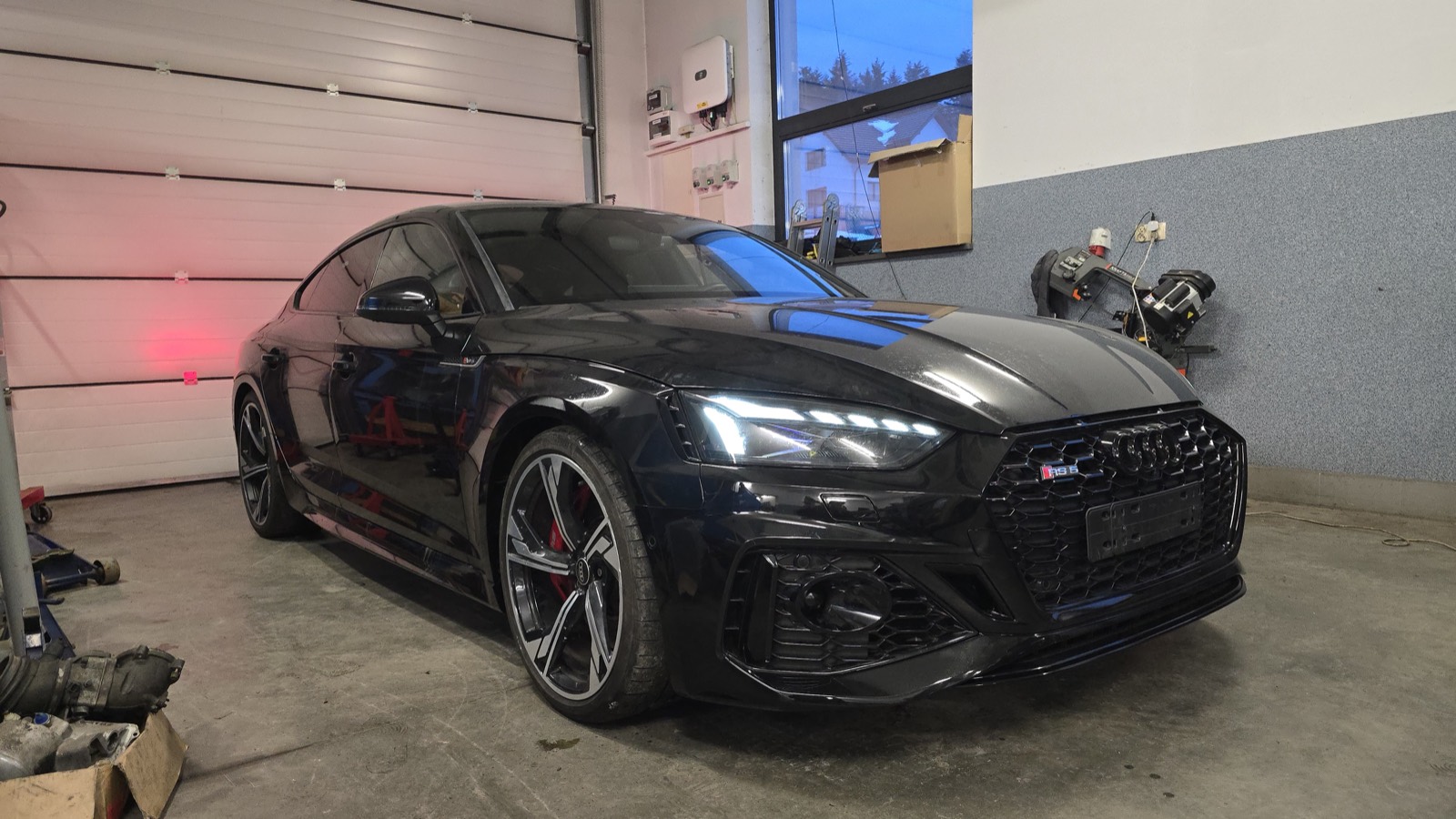 Audi RS5 - likwidacja szkody