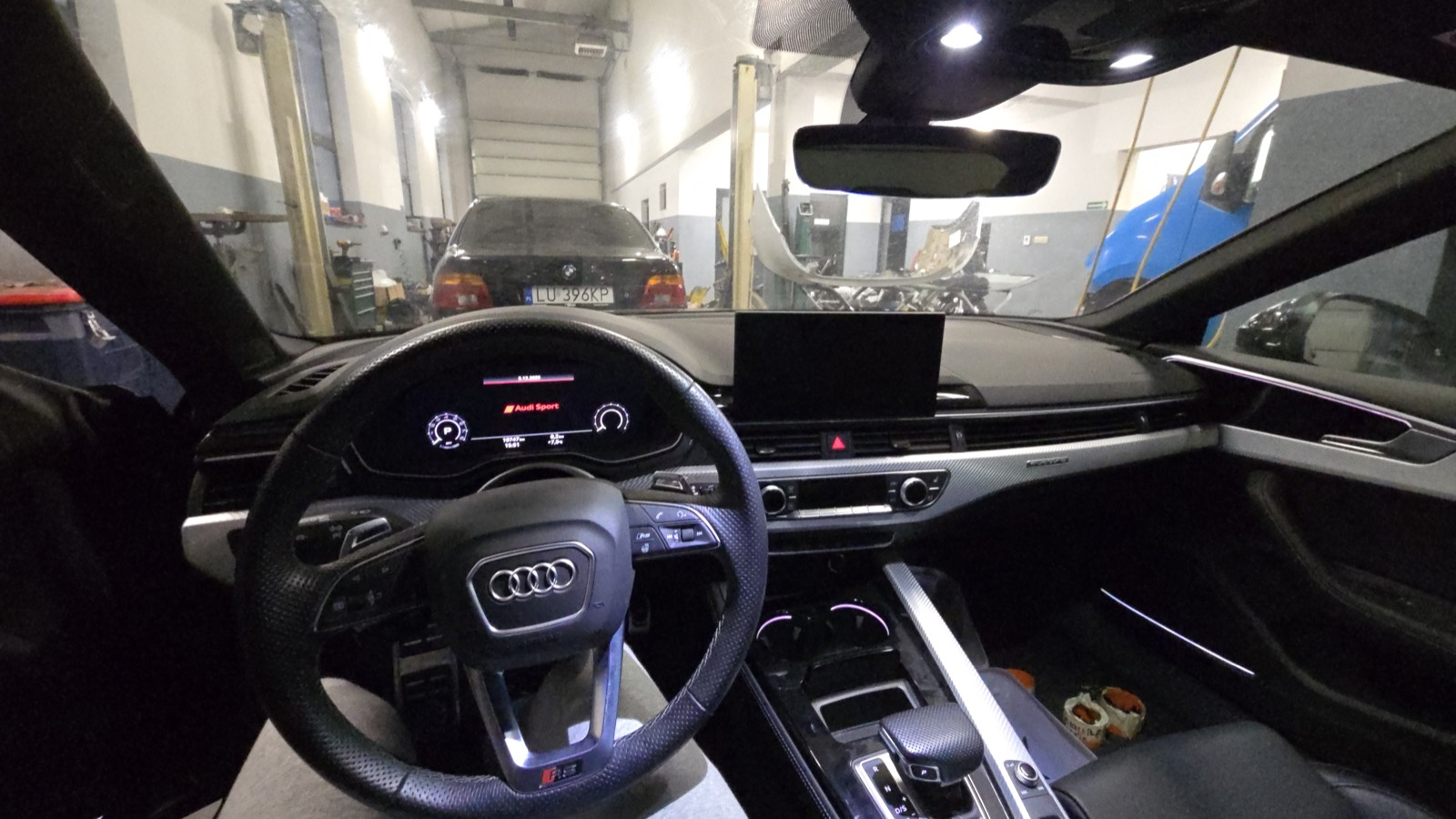 Audi RS5 - naprawa poduszek